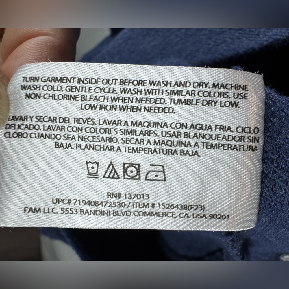 Banana Republic Navy Blue Knit Crew Neck Sweater - Picture 7 of 8